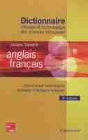 Dictionnaire chimique et technologique des sciences biologiques - Anglais/français