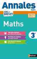 Maths 3e - Annales 2021, sujets