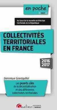 Collectivités territoriales en France - 2016-2017