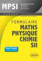 Formulaire maths, physique, chimie, SII - MPSI