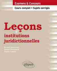 Leçons d'institutions juridictionnelles
